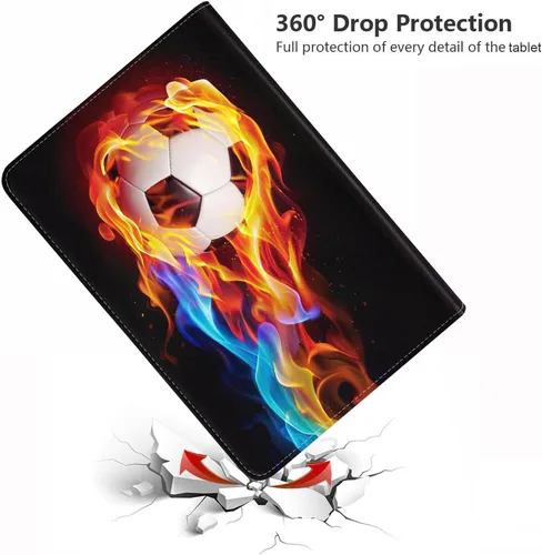 Vista 4 de Funda para iPad Mini, funda para iPad Mini 1, 2, 3, 4, 5, funda de piel sintética, funda inteligente con soporte y encendido automático para iPad