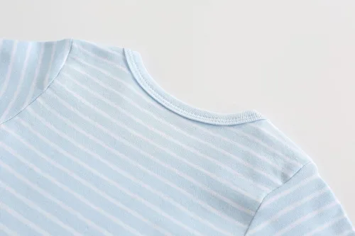 Vista 3 de Chamie Paquete de 5 mamelucos para bebé recién nacido, ropa de bebé de manga corta para niños y niñas
