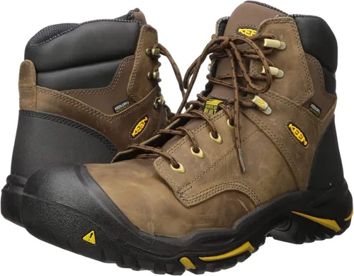 Vista 7 de KEEN Utility mens Mt Vernon 6" Steel Toe Waterproof Work Boots