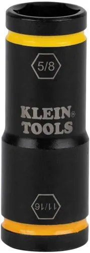 Vista 13 de Klein Tools 66074 Impact Driver Flip Socket, tamaños de 3/4 y 13/16 pulgadas, uso con llaves de impacto compactas Klein Tools BAT20CW, BAT20CW1