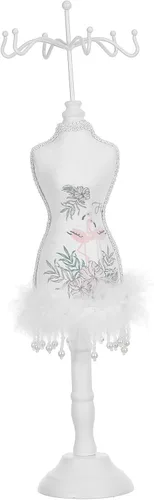 DOITOOL Mannequin Jewelry Holder and Necklace Display Stand Large Hand Display Rack for Earrings Bracelets Bangle Organizer Jewelry Storage for