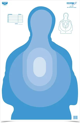 Vista 12 de Birchwood Casey EZE-Scorer 23" x 35" Paper Shooting Targets