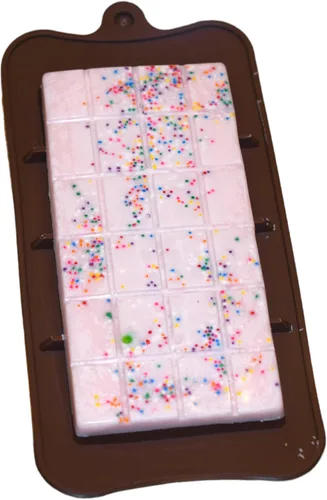 Vista 3 de Dubai Style KitKat - Molde para barra de chocolate, paquete de 3 moldes de silicona para dulces, antiadherentes, sin BPA, resistente al calor