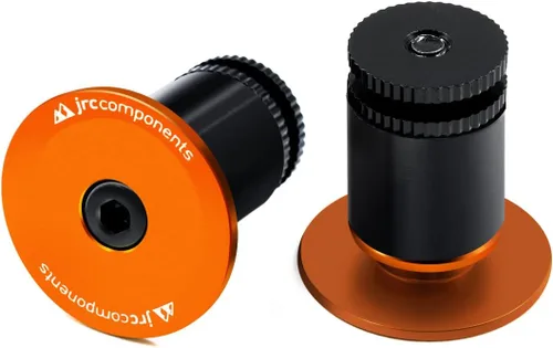 Vista 8 de JRC Components Tapones de aluminio para manillar Paquete de 2 tapas de manillar de bicicleta premium para bicicletas de montaña y carretera
