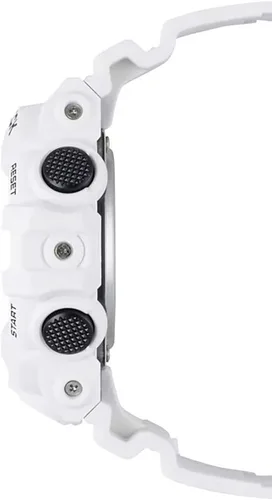Vista 2 de Casio Reloj casual "G Shock" de resina y cuarzo para hombre, color: blanco (Modelo: GA-700-7ACR)