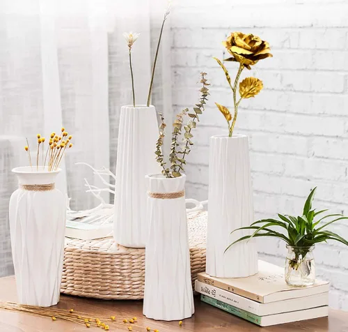 Vista 7 de LRRH Rosas de papel de aluminio de oro de 9.8 pulgadas, rosa de lámina de oro de 24 quilates, flores de rosas artificiales en caja de regalo
