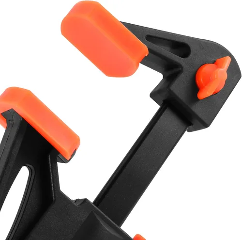 Vista 9 de Paquete de 4 abrazaderas de barra de 10 pulgadas, abrazadera de agarre rápido con esparcidor de 16 pulgadas, abrazadera de barra de trinquete