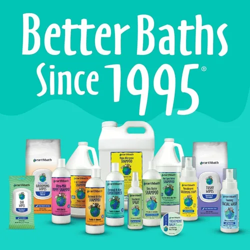 Vista 6 de earthbath, Spray hipoalergénico de manteca de karité – Tratamiento de caspa de perro, hidratante para piel de perro y gato, a base de plantas, libre