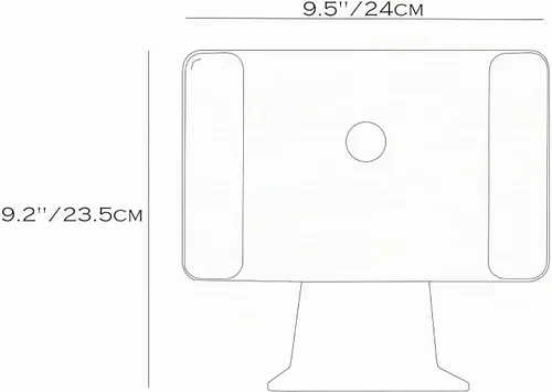 Vista 6 de Soporte magnético para iPad Pro de alta estabilidad para Apple iPad Pro 11'' (M4 y M5), color gris