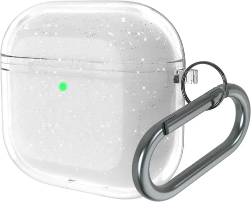 Vista 18 de Funda transparente compatible con AirPods Pro 2, funda protectora de TPU suave [LED frontal visible] [antiamarilleo] compatible con AirPods Pro