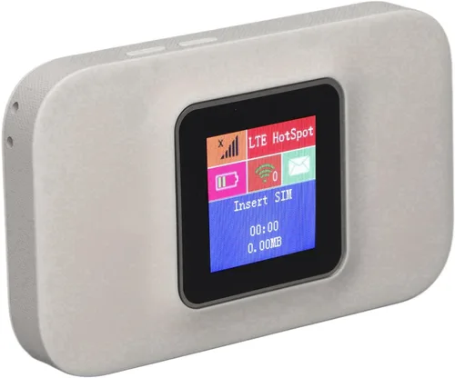 Vista 4 de Keenso Router inalámbrico conveniente y práctico de la red del bolsillo 4G WiFi para el material del ABS del negocio casero de Europa