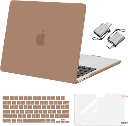 Vista 16 de MOSISO Funda compatible con MacBook Air de 13 pulgadas M5 2026 M4 M3 M2 Azul (Air Blue)