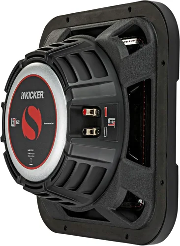 Vista 8 de KICKER 46L7T124 L7T L7-Thin Subwoofer de 12 pulgadas (11.8 in), bobina de voz doble, 4 ohmios, 600 vatios