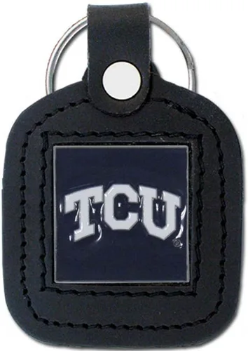 Vista 9 de Siskiyou Sports NCAA unisex-adult Square Leather Key Chain