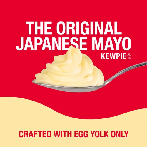 Vista 4 de Kewpie Mayonnaise - Botella japonesa de mayonesa para untar sándwich - 12 onzas (paquete de 3)