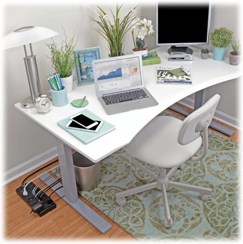 Vista 7 de Eaton Tripp Lite TLP128TTUSBB Protector de sobretensiones con puertos de carga USB, 2 puertos USB, 12 tomas de corriente, enchufe plano, cable