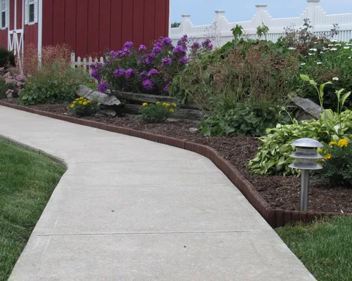 Vista 8 de Borde de césped y paisaje natural flexible marrón (3.05 metros)