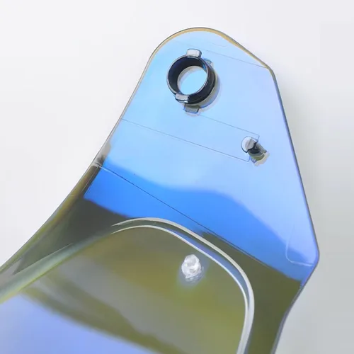 Vista 7 de Casco de cara completa Rapid Street para LS2, visera tintada, protección UV, antiarañazos (estilo 3)