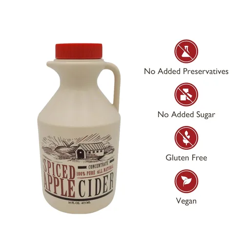 Vista 2 de Mountain Cider Company Concentrado de manzana especiada – 16 onzas