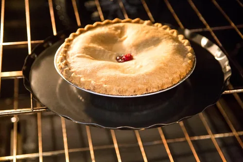 Vista 3 de Fox Run 4574 Protector de horno/colector de goteo, acero al carbono, antiadherente, 12 pulgadas