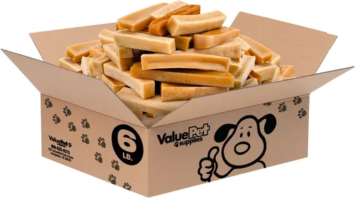 Vista 18 de ValueBull Himalayan - Masticables de queso de yak para perros, pequeños, paquete a granel de 10 libras, de larga duración para masticadores