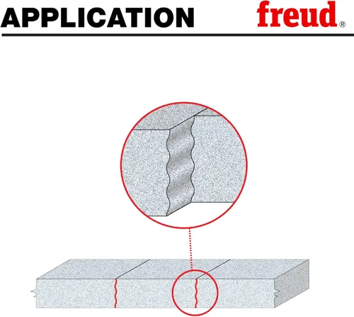 Vista 6 de Freud 85-001 brocas para router, de 2 pulgadas de diámetro con vástago de 18 pulgadas.