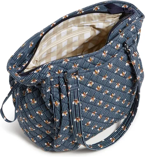 Vista 3 de Vera Bradley - Bolso Glenna de algodón para mujer