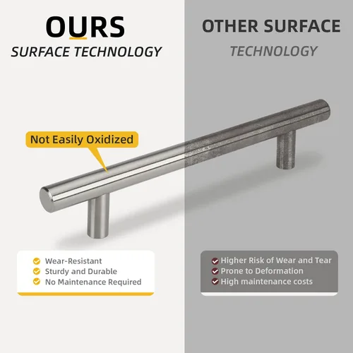 Vista 4 de Goldenwarm Tiradores de cajón de latón cepillado manijas de gabinete de oro - BSS-64-10
