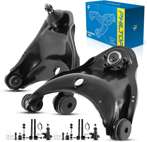 Vista 78 de PHILTOP Kit de suspensión delantera brazo de control inferior con rótula y barra estabilizadora, enlace final compatible con Chevrolet Captiva