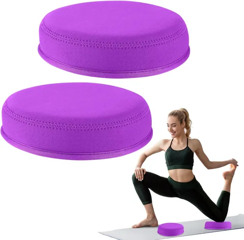 Vista 8 de Yoga Knee Pad, 1.57 Inch Thick, Memory Foam and EPE Foam, Waterproof and Non-Slip, for Knees Elbows Wrist Hands Head Yoga Pilates Work Out Kneeling