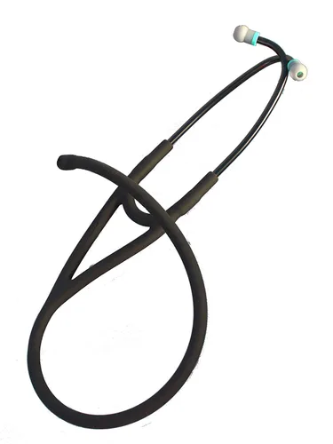 Vista 21 de Compatible con/Reemplazo para Standard Edition (r) Littmann (r) Estetoscopio TUBING - 0.197 in Binaural K5 Negro