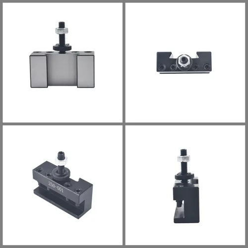 Vista 2 de waltyotur OXA 250-001 Soporte de poste de herramienta de cambio rápido, poste de herramienta de cambio rápido para mini torno, soporte de cambio