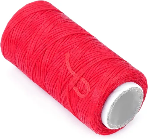 Vista 19 de Utoolmart Crafts - Hilo de coser de cuero de 0.039 pulgadas (0.039 in, 164.0 ft, negro) 1 unidad