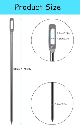 Vista 2 de YEQIN Herramienta de enhebrador de cordón rápida y fácil, herramienta de repuesto de cordón fácil para chaquetas, trajes de baño, pantalones