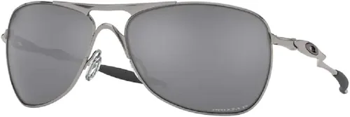 Vista 2 de Oakley Crosshair OO4060 Square Sunglasses for Men + BUNDLE Leash +Designer iWear Care Kit