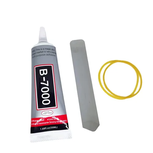 YiJieWZT b 7000 - Pegamento de 1.7 fl oz para teléfonos, súper pegamento, pegamento de reparación, pegamento de joyería, pegamento transparente, 1.6