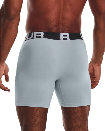 Vista 2 de Under Armour Boxerjock 6 Boxerjock de algodón cargado para hombre (3 unidades)