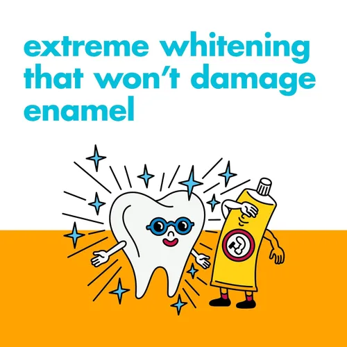Vista 2 de Arm & Hammer Advance White Extreme Whitening Pasta de dientes, 0.9 onzas (el embalaje puede variar)