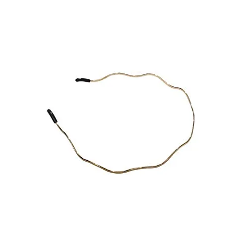 Retro Simplicity Metal Big Wave Line Hair Hoop Diademas Onduladas Oro Metal Accesorios para el Cabello Diademas Multiusos Bandeau Moda Diadema