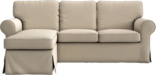 Vista 10 de MASTERS OF COVERS Ektorp - Sofá biplaza (2 asientos) con funda de diván de repuesto Cutomoized para IKEA Ektorp modular de 3 asientos, funda de Gris