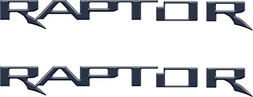 Insertos de emblema para capó - Compatible con Ford F-150/Bronco Raptor 2021-2026