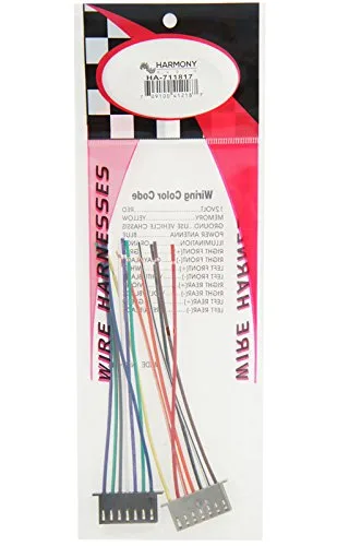 Vista 2 de Harmony Audio HA-711817 Compatible con Jeep Wrangler 1997-2002 Factory Radio OEM Original Stereo Cable Harness Plug