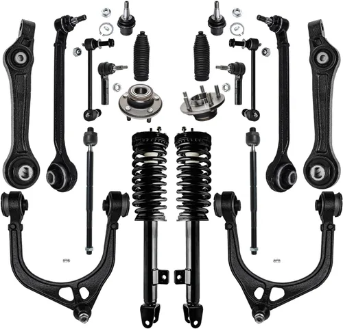 Vista 137 de Detroit Axle - Kit de cubos de rodamiento de rueda delantera de 6 piezas para Dodge Dart 2013-2016, Chrysler 200 2015-2017, 2 cojinetes de rueda