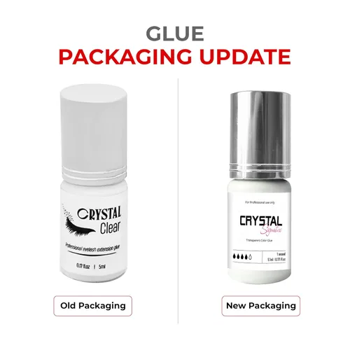 Vista 7 de THE LASH SUPPLY Pegamento de extensión de pestañas transparente de 0.17 onzas, suministros de extensión de pestañas, viscosidad media, retención