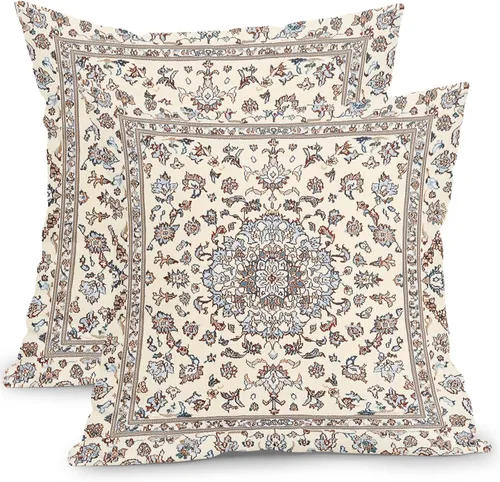 Vista 41 de Fundas de almohada de Pascua de 16 x 16 pulgadas, fundas de almohada de conejo, fundas de almohada decorativas de conejo floral de primavera