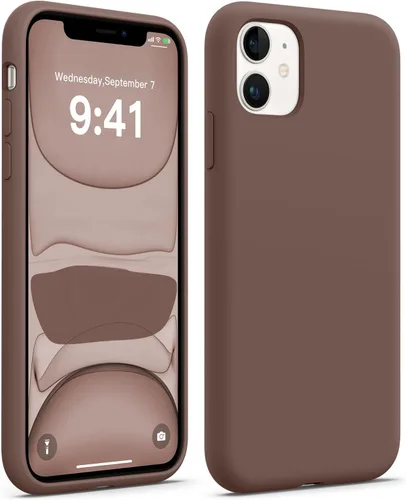 Vista 15 de AOTESIER Compatible con Funda para iPhone 11, [Silicona de Grado Alimenticio] Protección Completa del Cuerpo contra Caídas a Prueba de Golpes