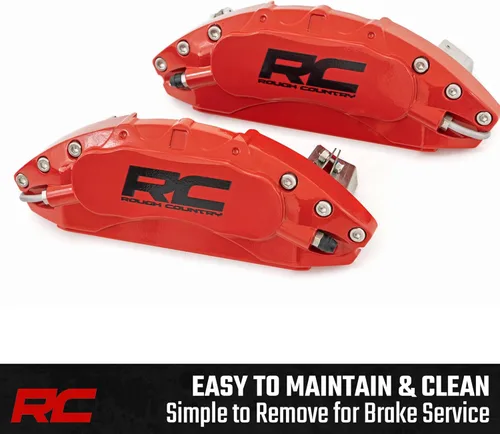 Vista 8 de Cubiertas de pinza de freno Rough Country para Toyota 4Runner 2003-2024 2WD/4WD - 71149