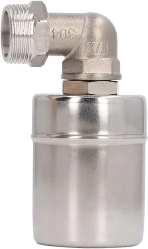 Water Level Control Float Valve : Automatic Water Shut Off Valve 304 Stainless Steel Mini Ball Valve for Tank Dn20, Fully Automatic Controller with