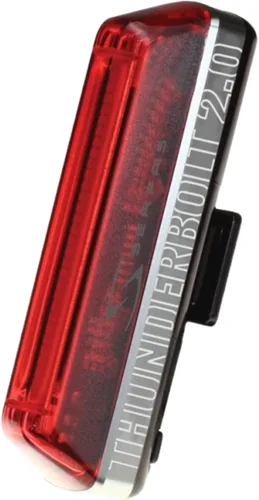 Vista 9 de Serfas Thunderbolt 2.0 - Combo de luz trasera para bicicleta, 7 modos, 50 y 120 lúmenes