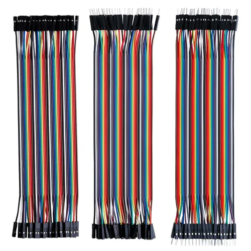 Vista 4 de ELEGOO Mega 2560 Project The Most Complete Ultimate Starter Kit y ELEGOO actualizado 37 en 1 módulos de sensor y cable Dupont multicolor ELEGOO 120